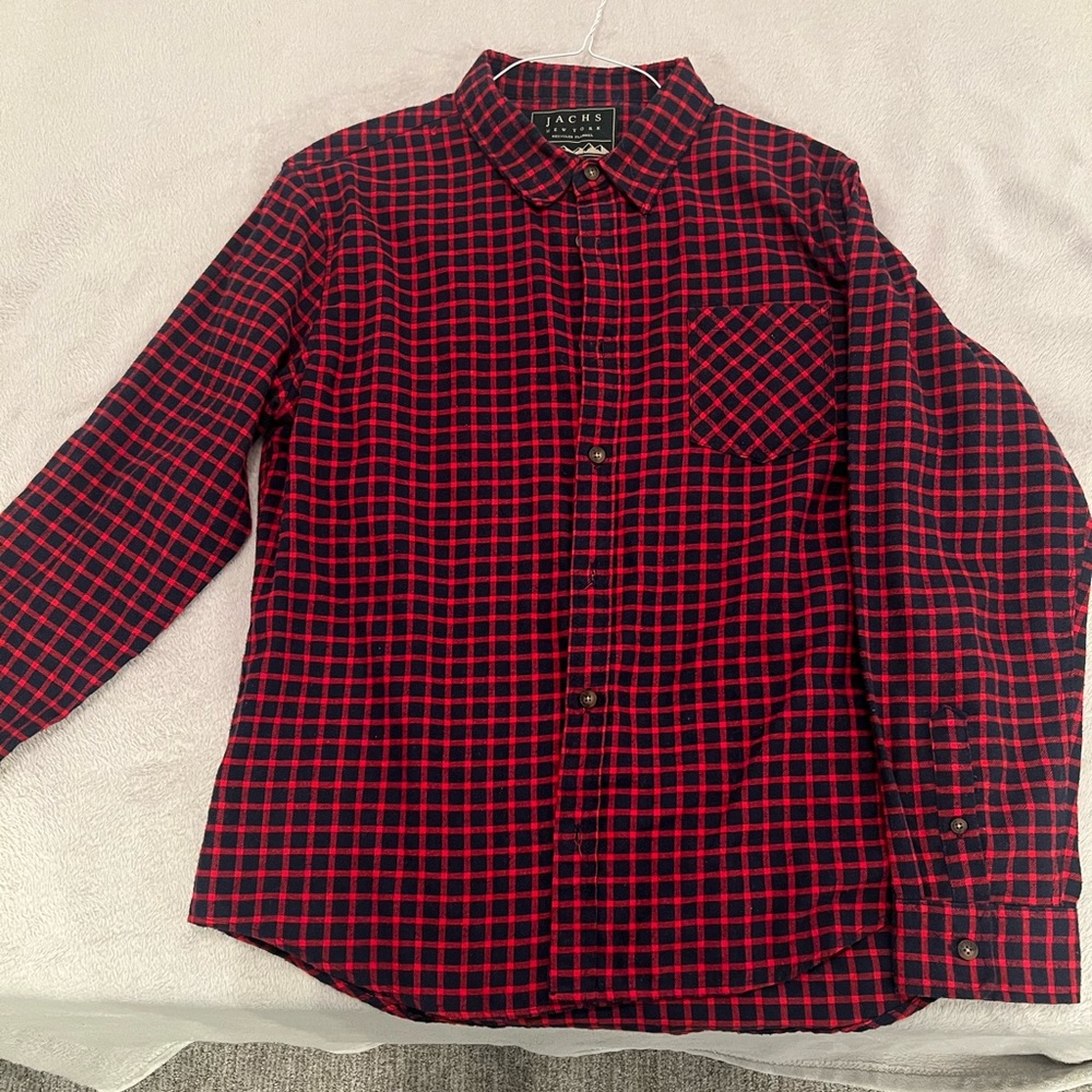 Jachs flannel red and blue
